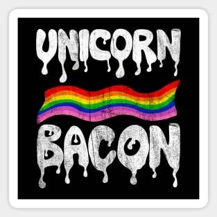 Unicorn Bacon Magnet